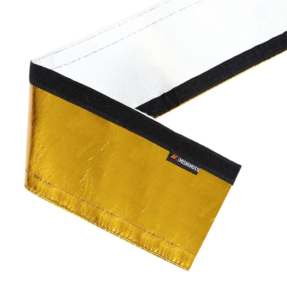 Mishimoto Heat Shielding Sleeve MMHP-HSS-1236GD 1/2" x 36", Gold