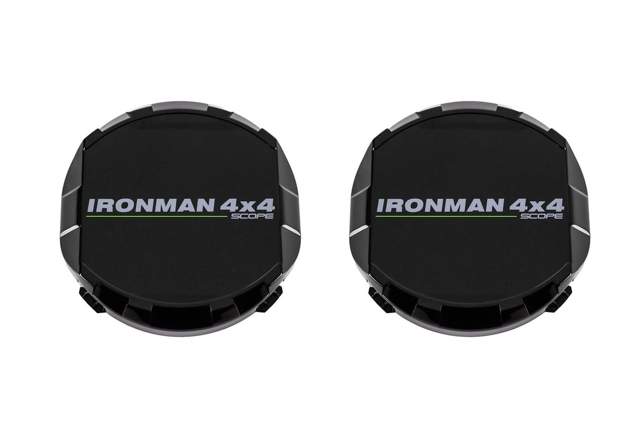IM4x4 Ironman 9" Scope LED Driving Light Covers (Black)