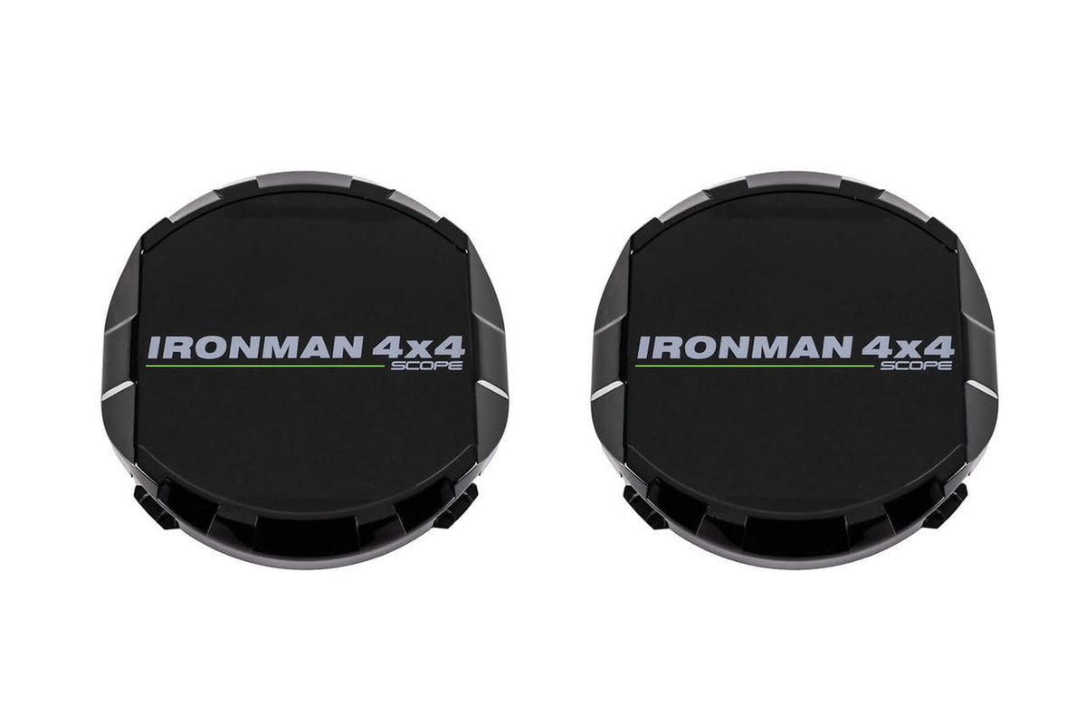 IM4x4 Ironman 9" Scope LED Driving Light Covers (Black)