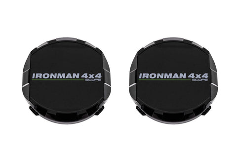 IM4x4 Ironman 9" Scope LED Driving Light Covers (Black)