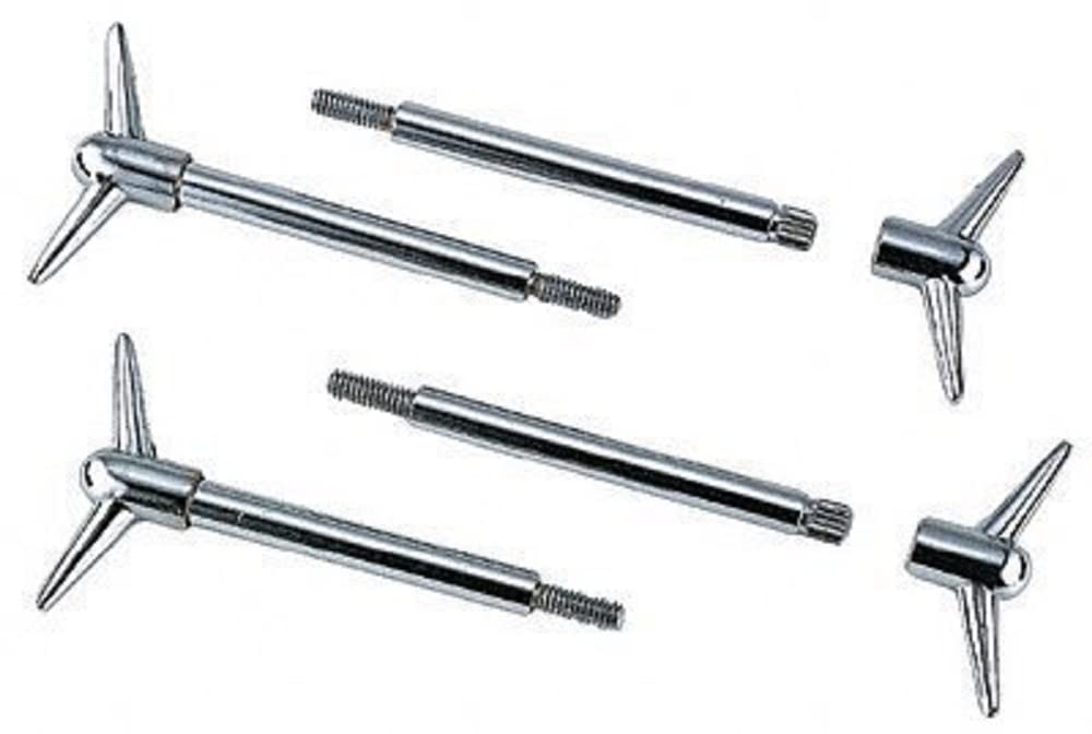 9824 Mr. Gasket Y-Wingbolts 1/4"-20X5/8