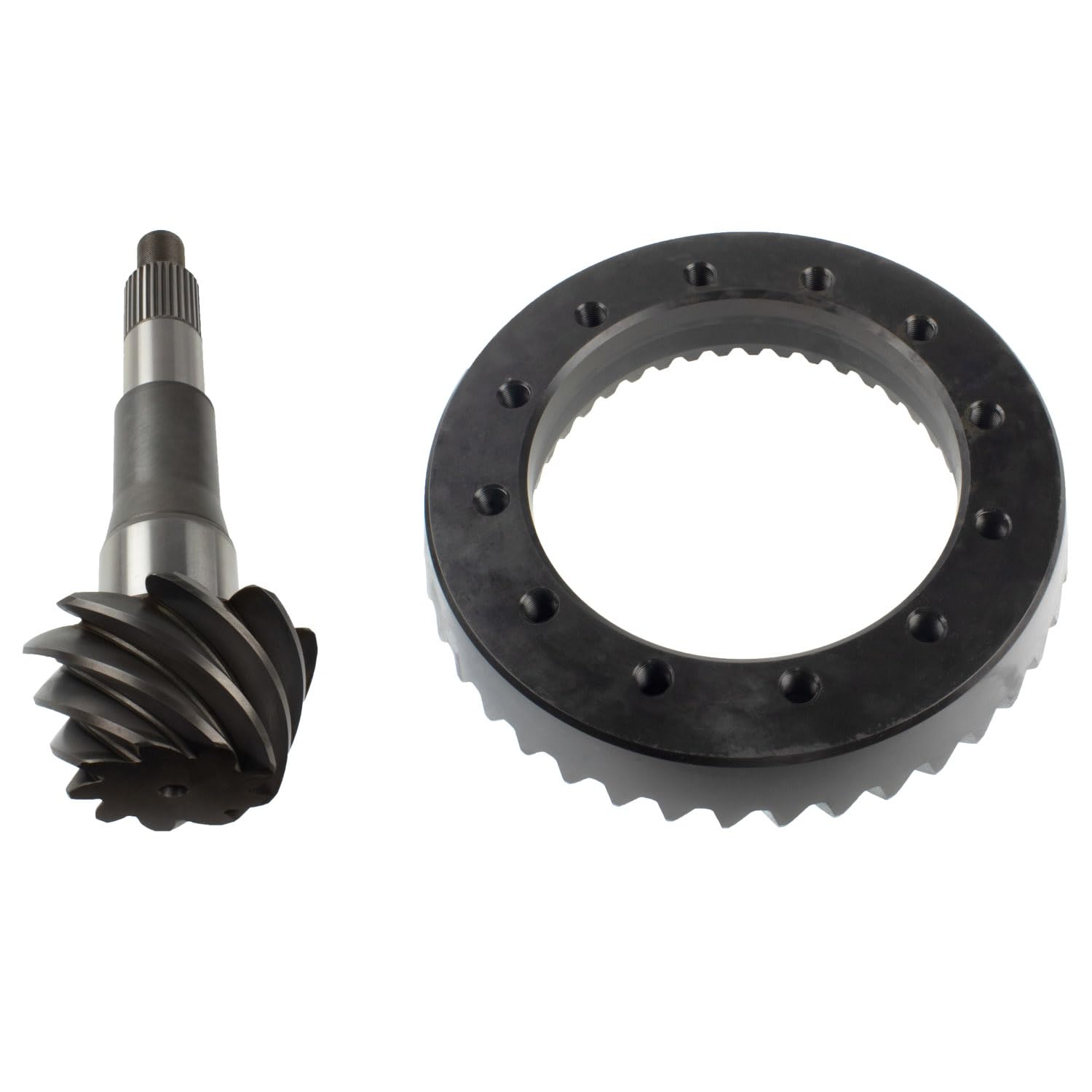Differential Ring & Pinion EXCEL F10456L, For Ford 10.25", Gear Ratio 4.56, 12-Bolt, 31 Spline, 9 Pinion & 41 Ring Tooth Fits Ford F-250/F-350/F-Super Duty 1993-1998, Replaces USA Standard 36109