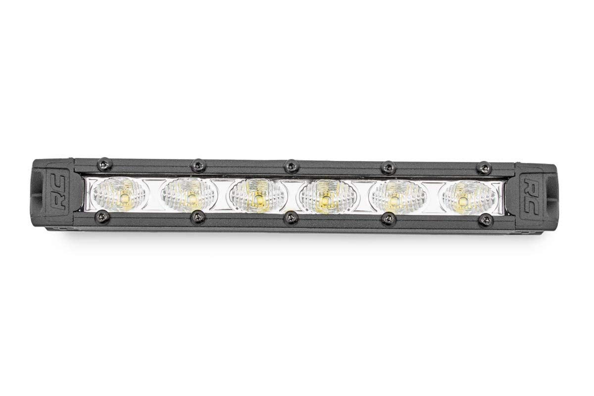 6" Rough Country Chrome Series Slimline CREE LED Light Bars | Pair - 70406A
