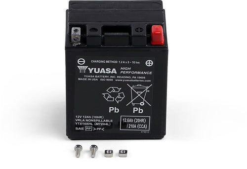 Yuasa YTX14AHL Factory Activated H Series AGM Battery YUAM72H4L