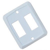 Double VALTERRA Switch Group P7201C White Face Plate