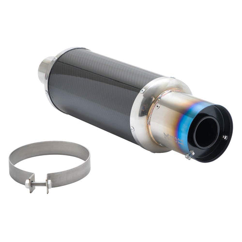 Megan Racing 4" MR-MU-MSPEC2 Ti-Tip (w/C.F. Body 2.5" Inlet)