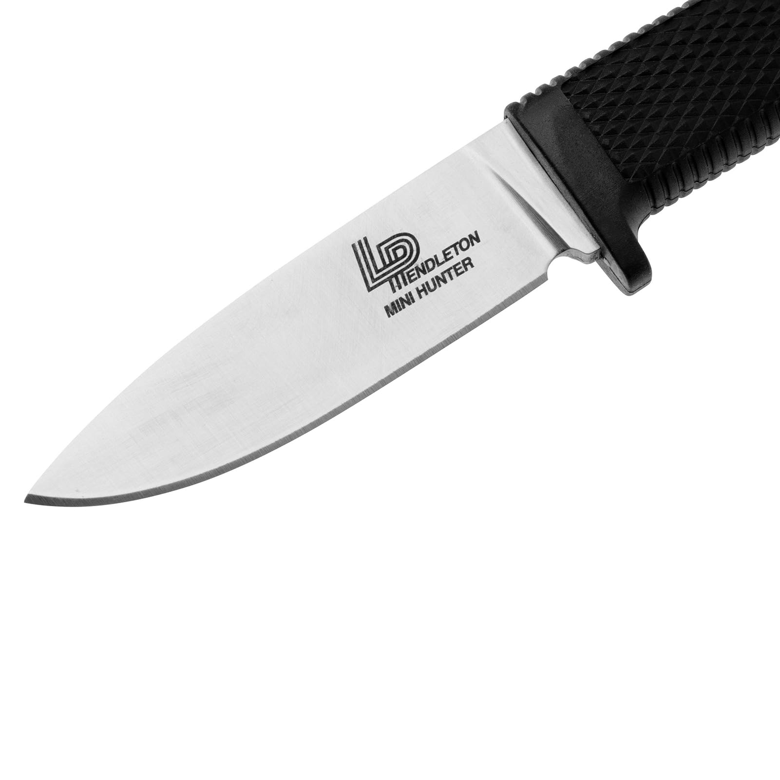 Pendleton Mini Hunter COLD STEEL Compact Lightweight 3-Inch 3V Steel Fixed Blade Hunting Knife Ergonomic Kray-Ex Handle, Resistant Secure-Ex Sheath