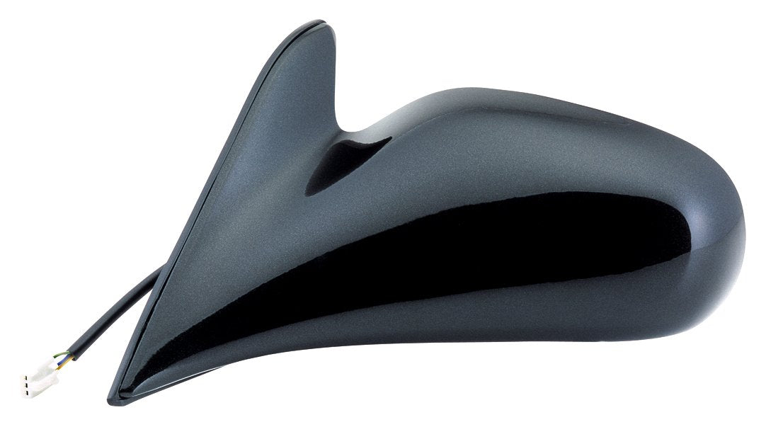 Driver Side Fit Mirror for Chevrolet Prizm, Black, Non-Foldaway, Power