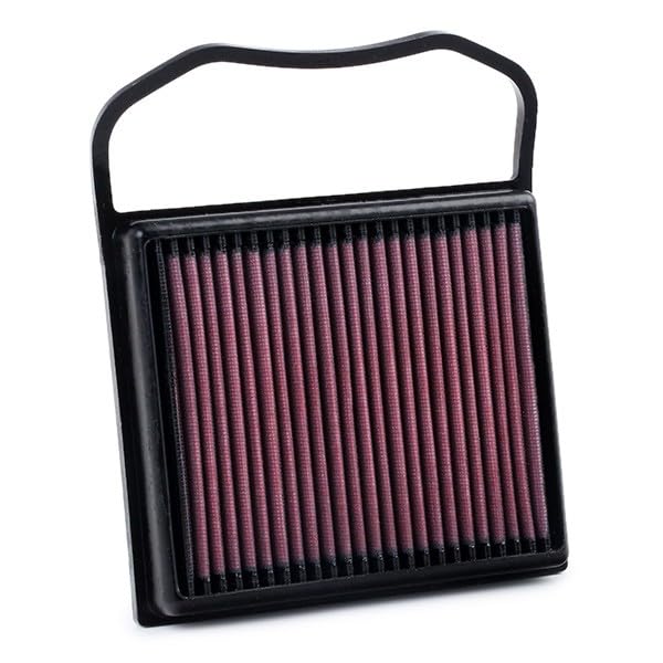 K&N Engine Air Filter: Washable, Increase Power & Acceleration, Premium, Replacement Car Air Filter: Compatible with 2014-2019 Mercedes V6 (C400, C43, C450, AMG, E450, GLC43, GLE400, GLS400), 33-5032