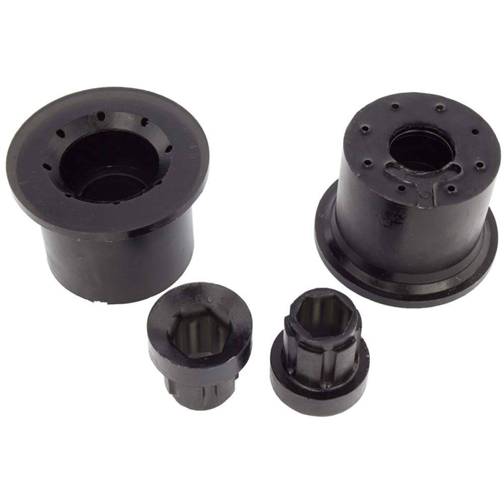 Front Control Arm Bushing Whiteline W53196, Black