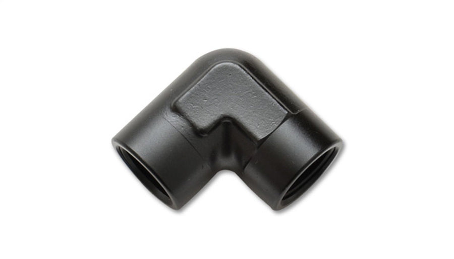 1/8" Npt Vibrant Performance 90 Degree Female Pipe Coupler Fitting, 1 Pack