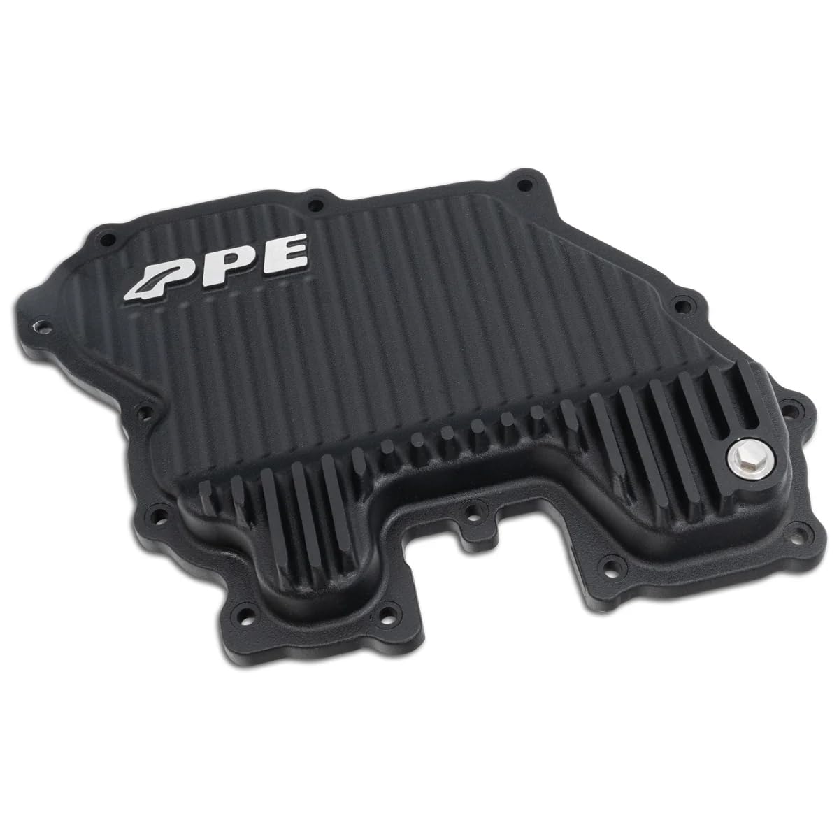 Heavy Duty PPE Cast Aluminum Oil Pan (Black) 314052220 Compatible for 2018+ Ford F-150 3.0L