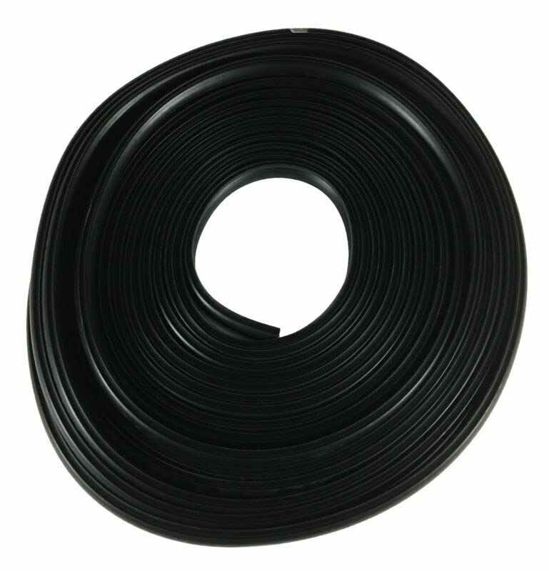 Metal Taco Vinyl Insert 1/2x1 50', Black
