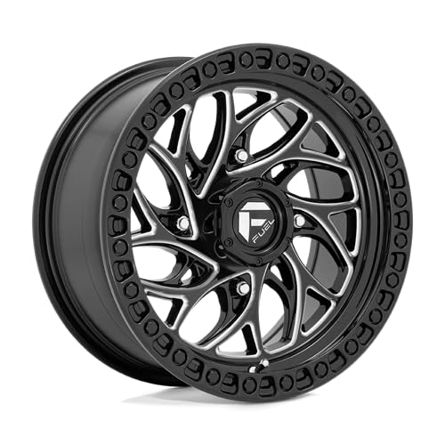 UTV Fuel D741 15X10 4X156 GL-BLK-MIL 00MM - D7411500A555