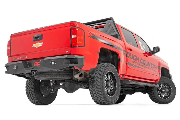 Rough Country LED Heavy Duty Rear Bumper for 07-18 Chevy/GMC 1500-10773