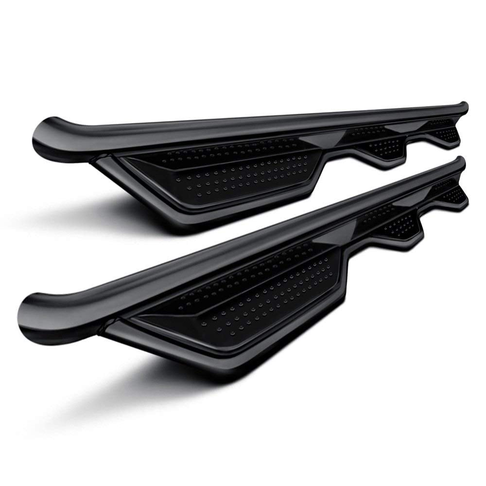 HD Wheel to Wheel Sidebar Steelcraft 85-04590T Round Tube Textured Black HD Wheel to Wheel Sidebar