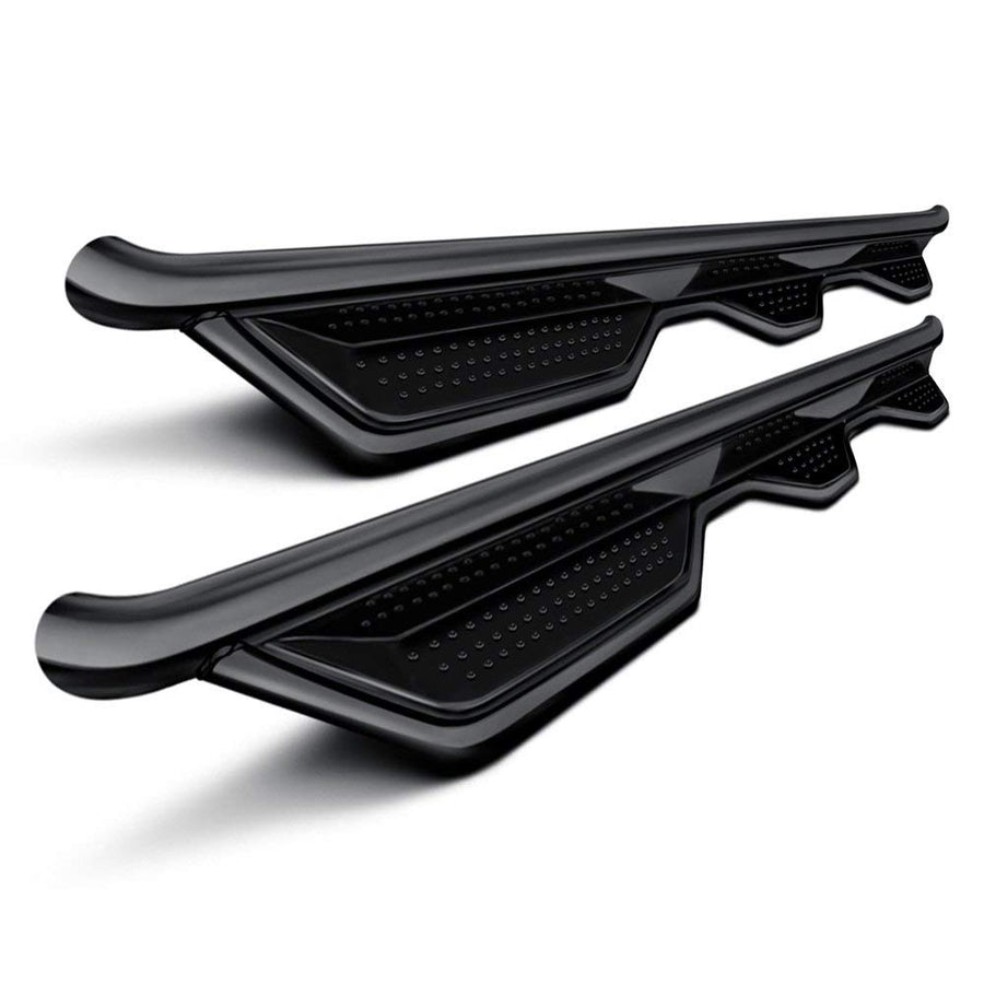 HD Wheel to Wheel Sidebar Steelcraft 85-04590T Round Tube Textured Black HD Wheel to Wheel Sidebar