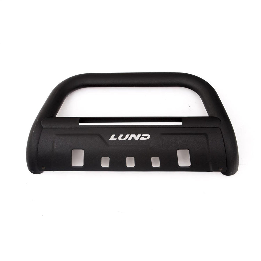 Lund RealTruck 47121205 Bull Bar with Integrated LED Light Bar, Black Steel for 2010-2018 Ram 2500/3500
