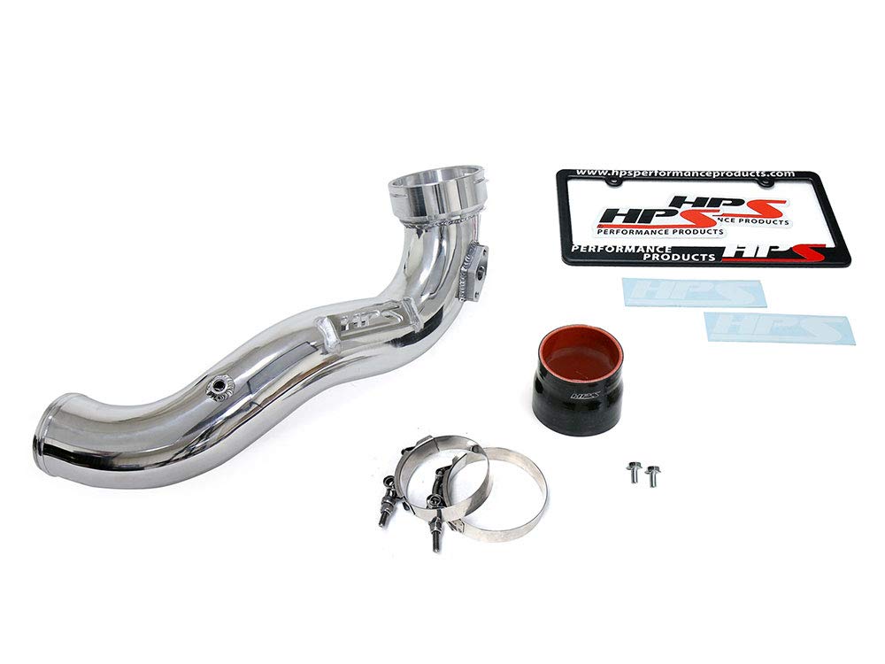 HPS Performance Intercooler Charge Pipe Turbo Boost Intake Compatible for 2011-2013 BMW 335i 335iX 135i 2013-2015 X1 xDrive35i N55 3.0L Turbo, 17-107P