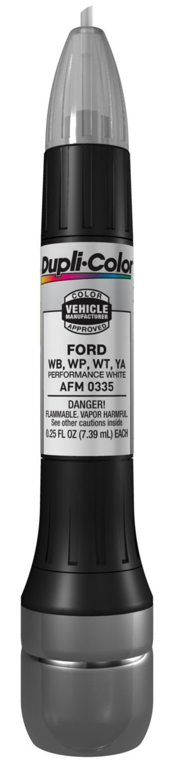 Dupli-Color Scratch Fix AFM0335 All-In-1 Exact-Match Automotive Touch-Up Paint – Ford Performance White – 0.25 oz. Paint Pen