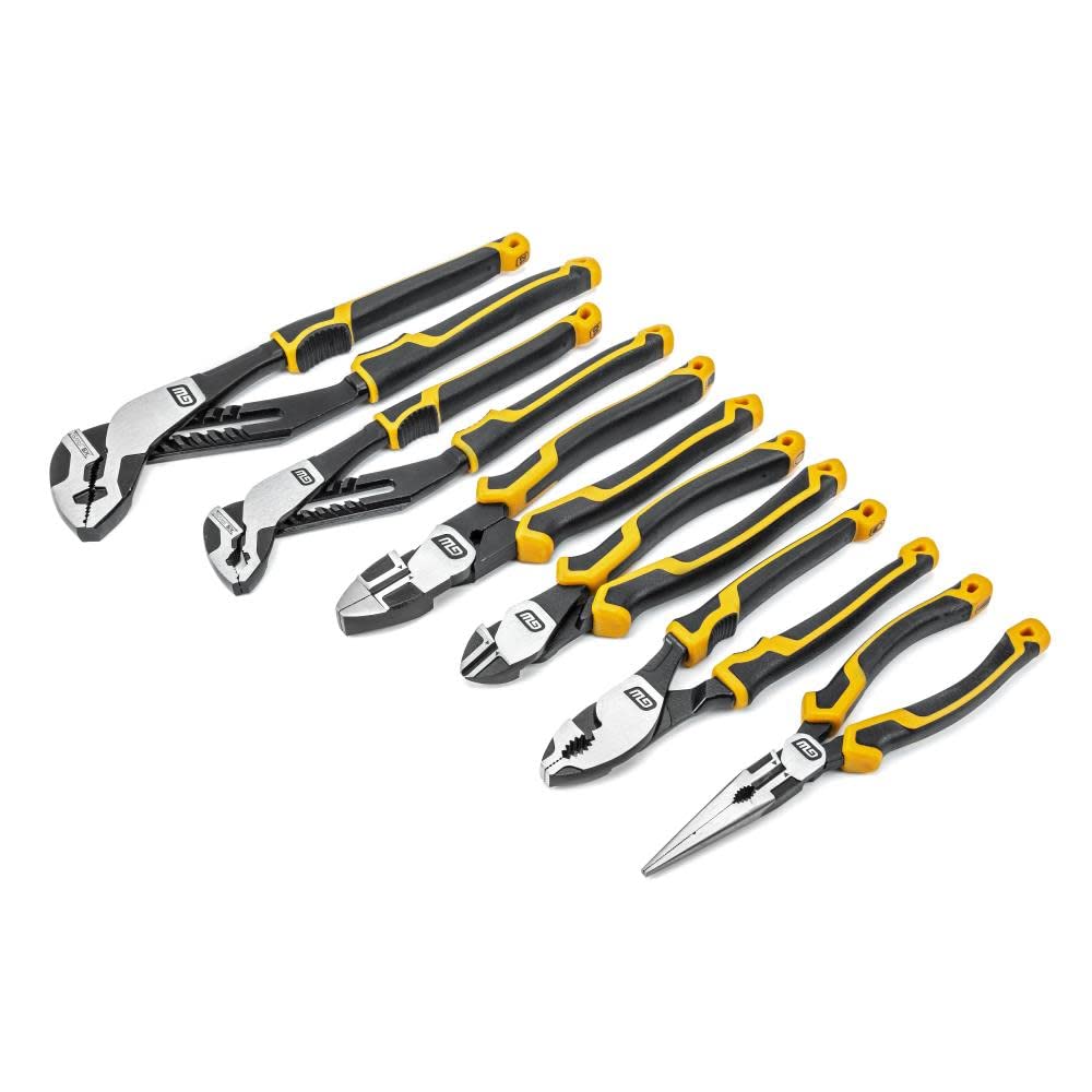 6 Pc. GEARWRENCH Pitbull Dual Material Mixed Plier Set - 82204C