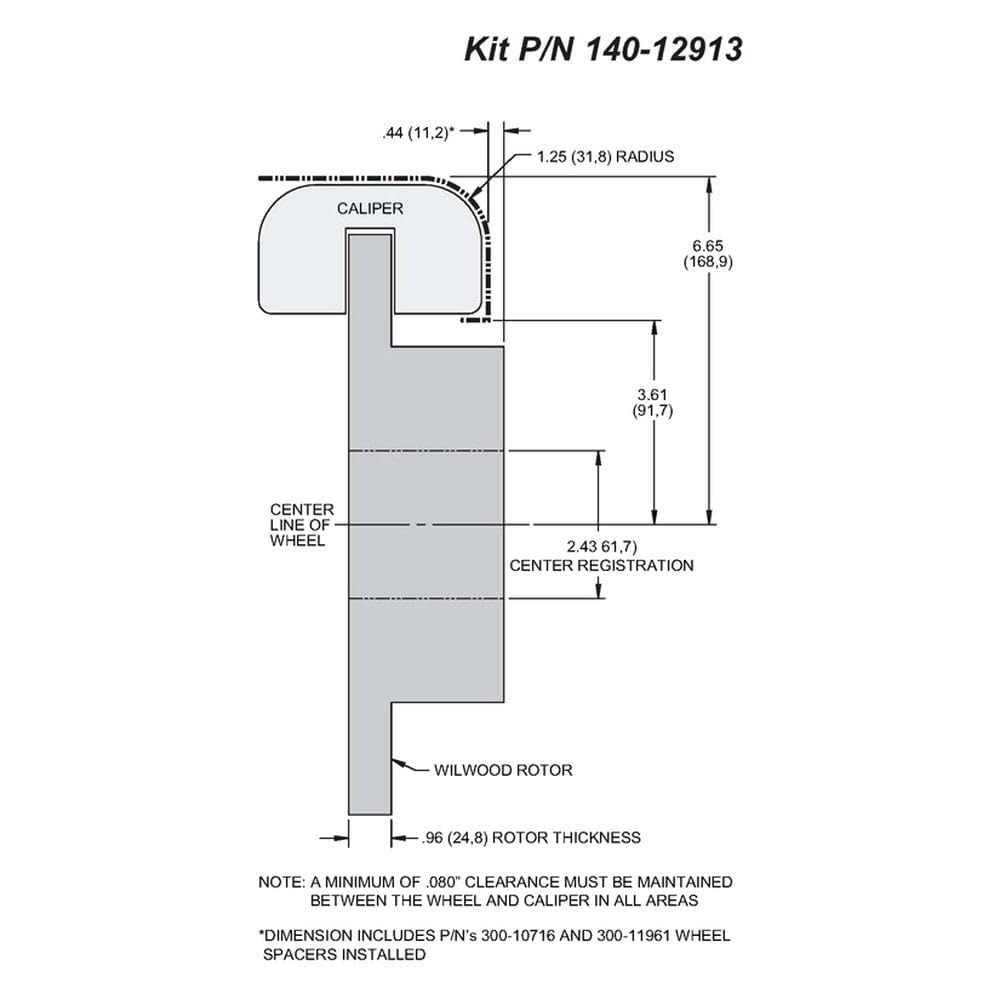 1 PC Rotor&Hub FDLI Front Kit