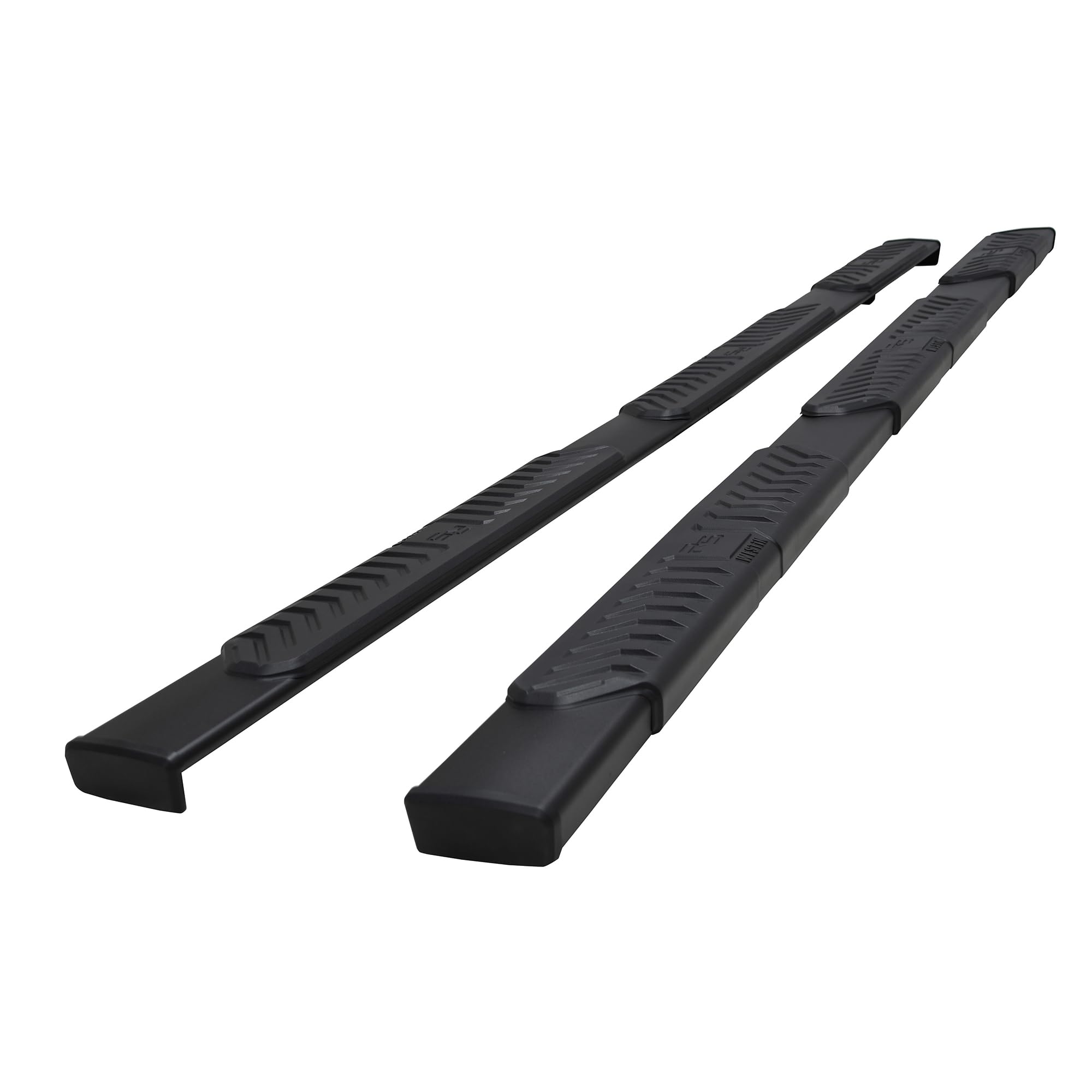 Westin R5 28-534785 Wheel to Wheel Modular Nerf Bars fits 2019-2024 Ram 2500 3500 Crew Cab 6'5" Bed Textured Black Pair