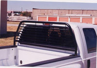 51536B Go Industries Inc. Headache Rack Cab Protector, Round Tube, Black, for Select Ford Trucks