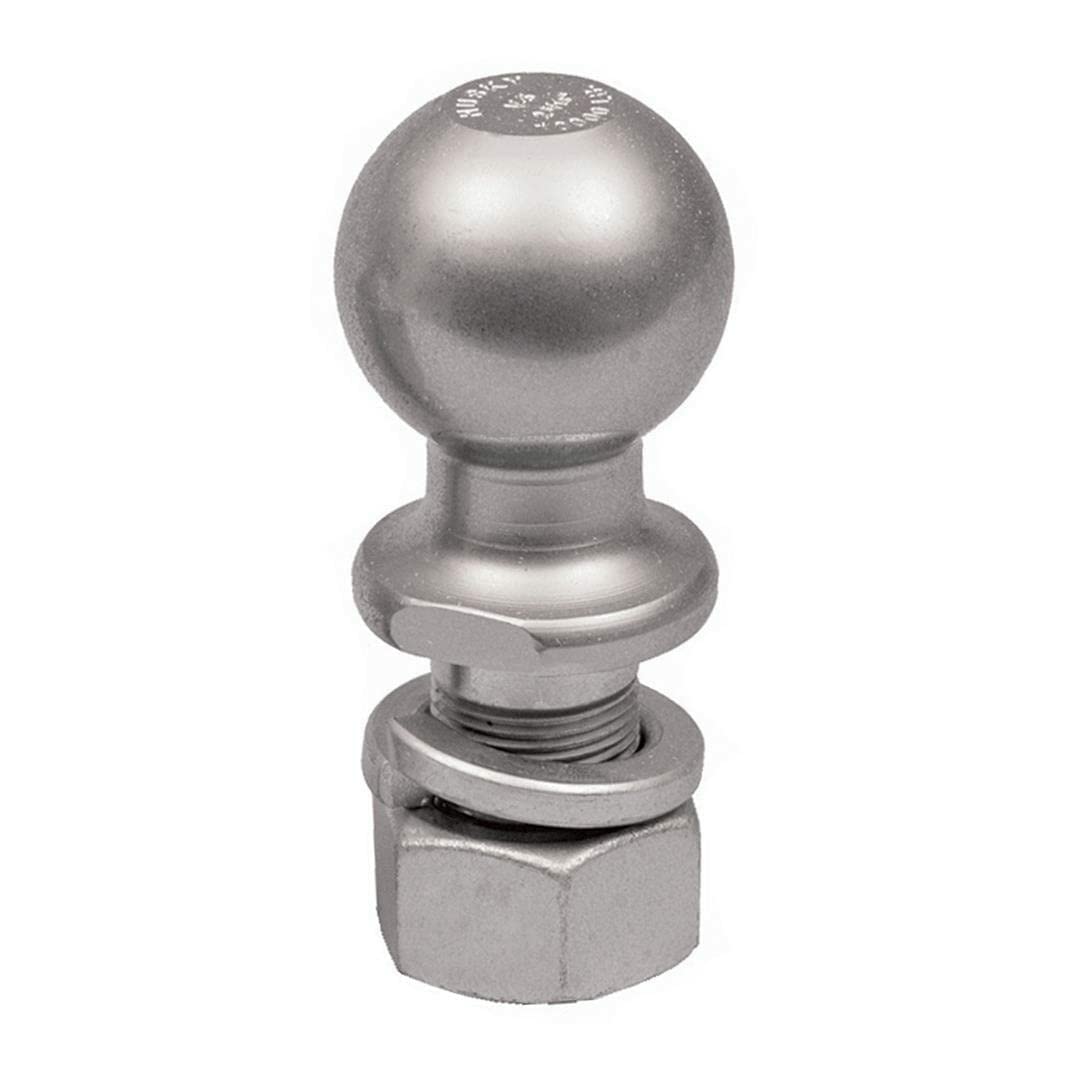 HUSKY TOWING 32913 Chrome Liners Products 2'' x 1'' x 2-1/8'' 7,500 lb Capacity Hitch Ball
