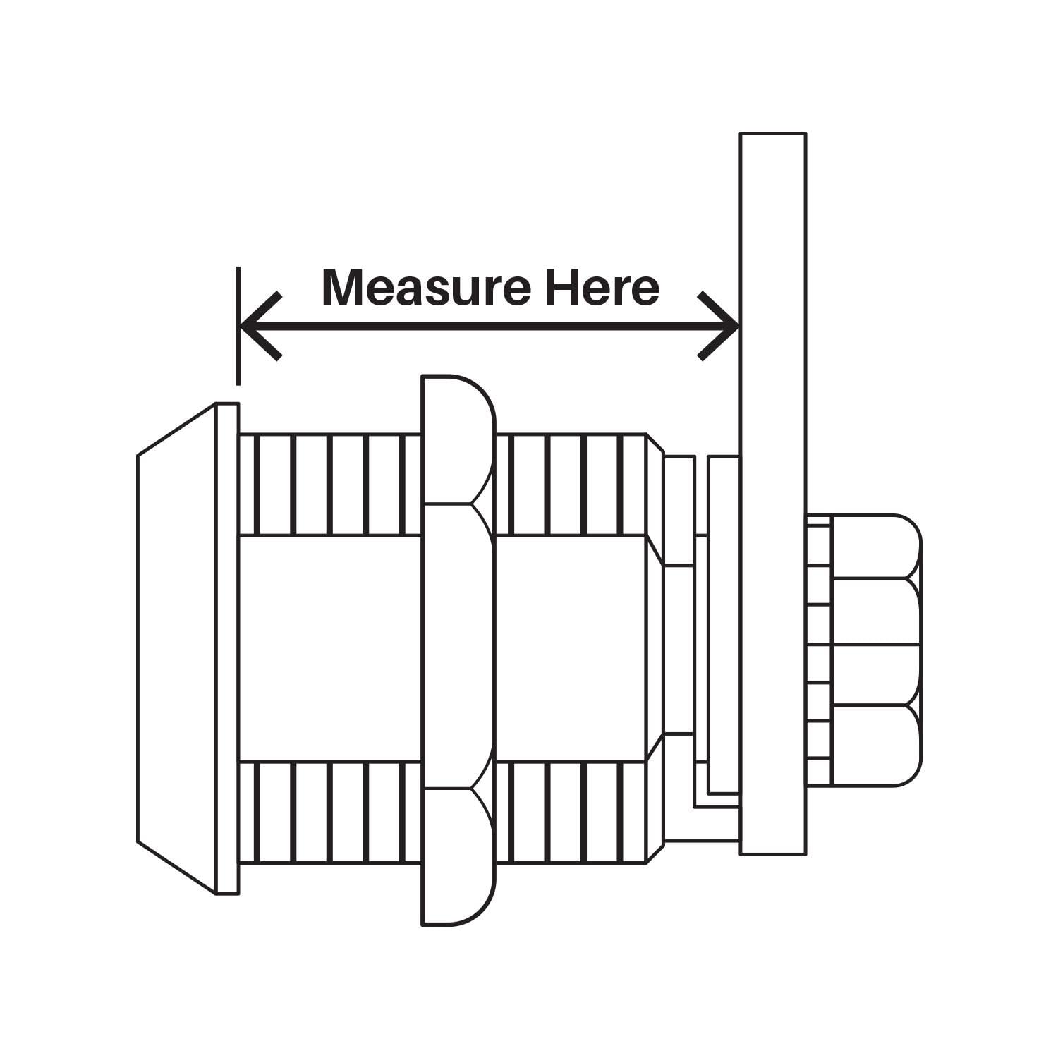 Creative Products Group Global Cam Pro CLB-391-118-SS-1-1/8 G391 Cam Lock - 1-1/8"