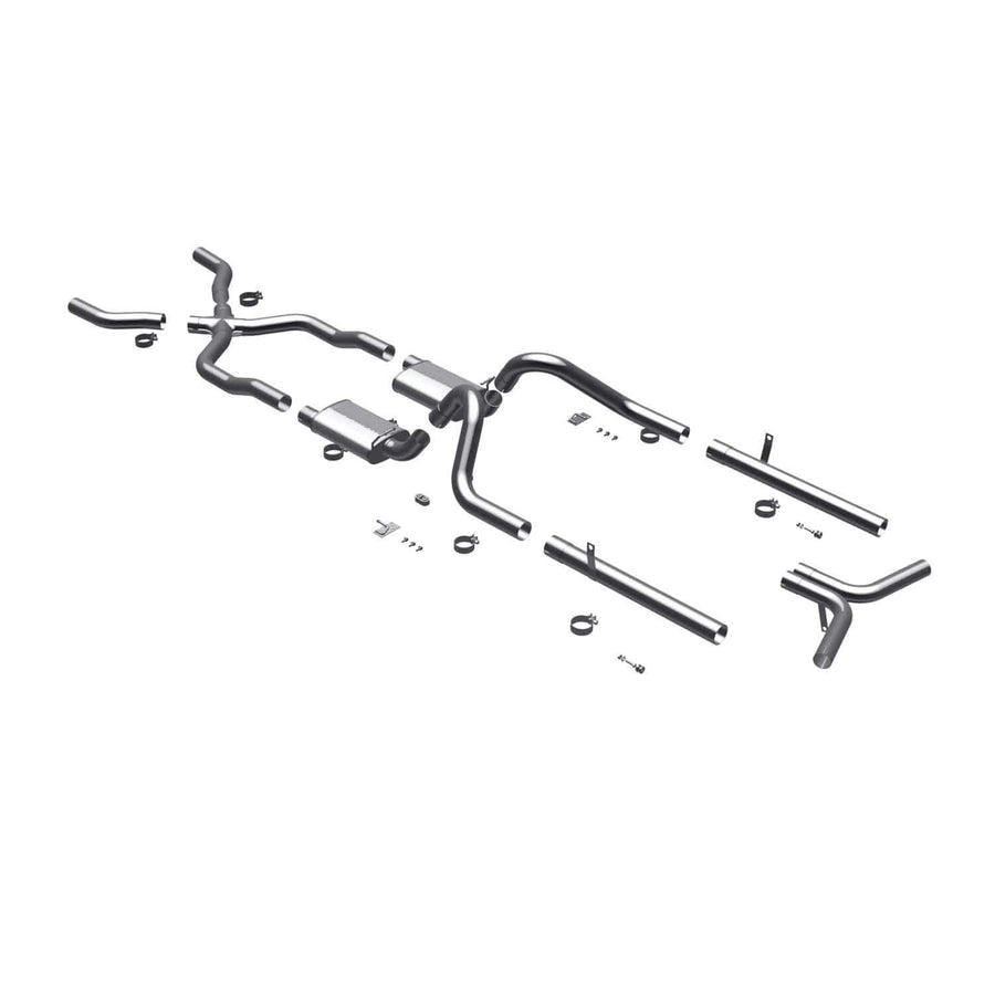 Large MagnaFlow Stainless Steel Performance Exhaust System Kit