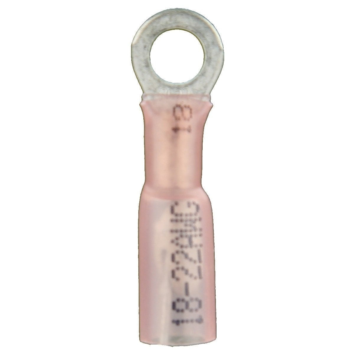 Install Bay 1/4 Inch Heat Shrink Ring Connector 22/18 Gauge 100 Pack - HSRRT14