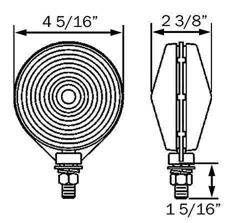 Pedestal Mount Optronics (ST52AAP) Light