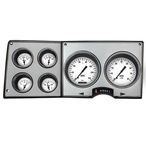 Classic Instruments White Hot Gauge Package CT73WH-M-LS Metric - LS