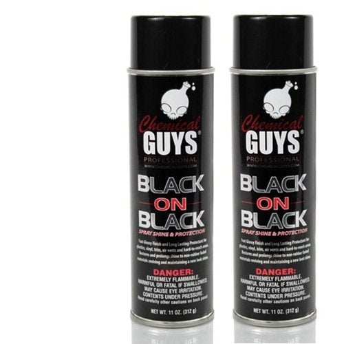 INSTANT SHINE BLACK ON BLACK INTERIOR AND EXTERIOR SPRAY DRESSING (2 PACK)