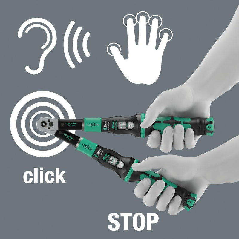 CLICK-TORQUE LOCK Wera Tools A6 R/L