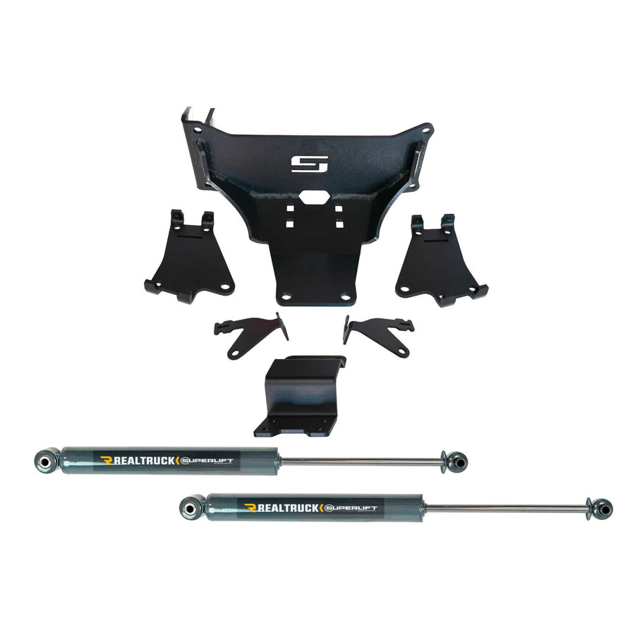 Dual Stabilizer Kit SUPERLIFT SUSPENSION for Ford F-250/F-350 | Shadow Series Cylinders | 92751 | Fits 2023-2024 Ford F-250/F-350 4WD No Lift Height to Any Lift Height
