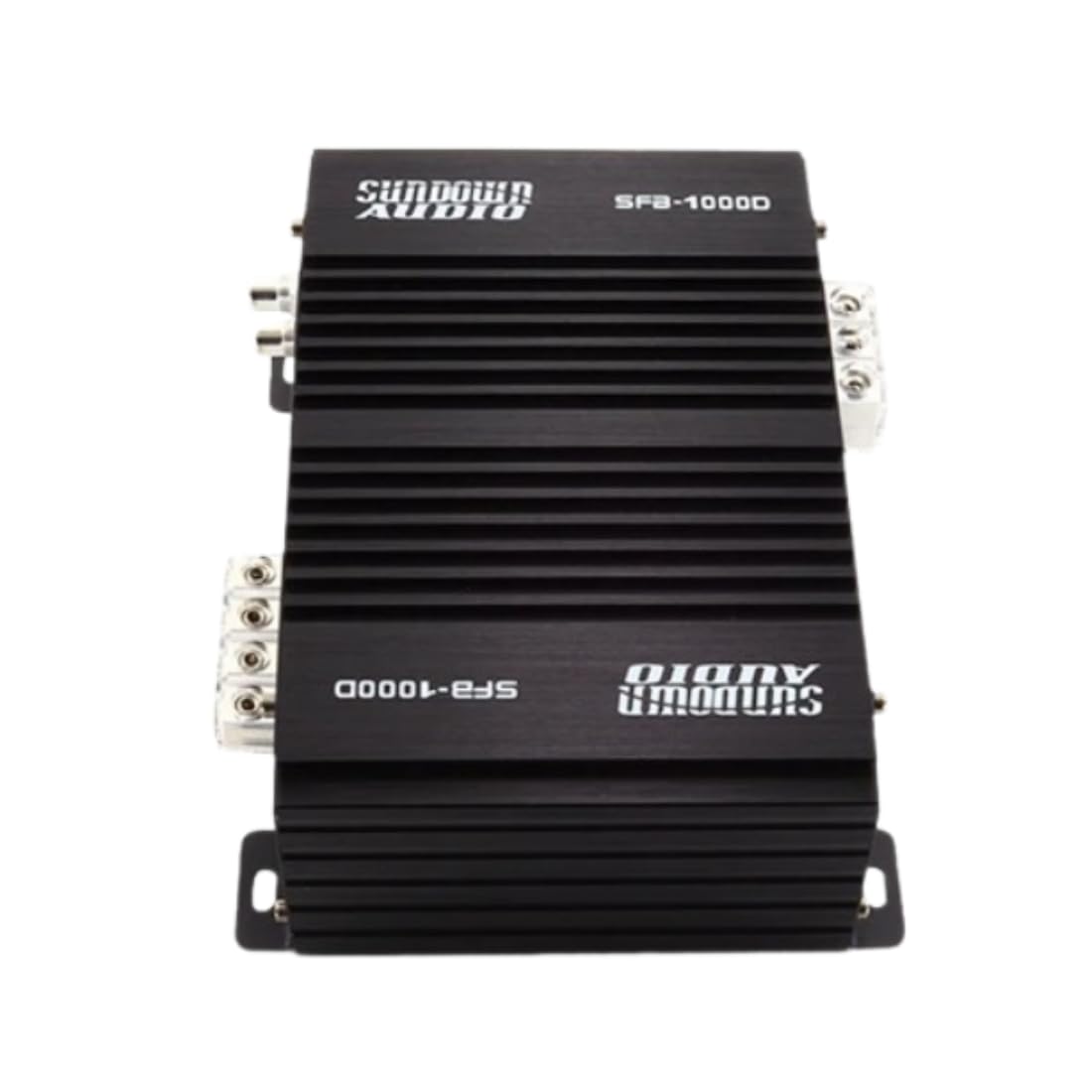Full Range Sundown Audio Class D Monoblock Amplifier - 1000W/600W RMS 1-Ohm Stable Digital Car Audio Amp with Variable Filters, Bass Boost, Clipping Remote, 4-Way Protection (SFB-1000Dv2)
