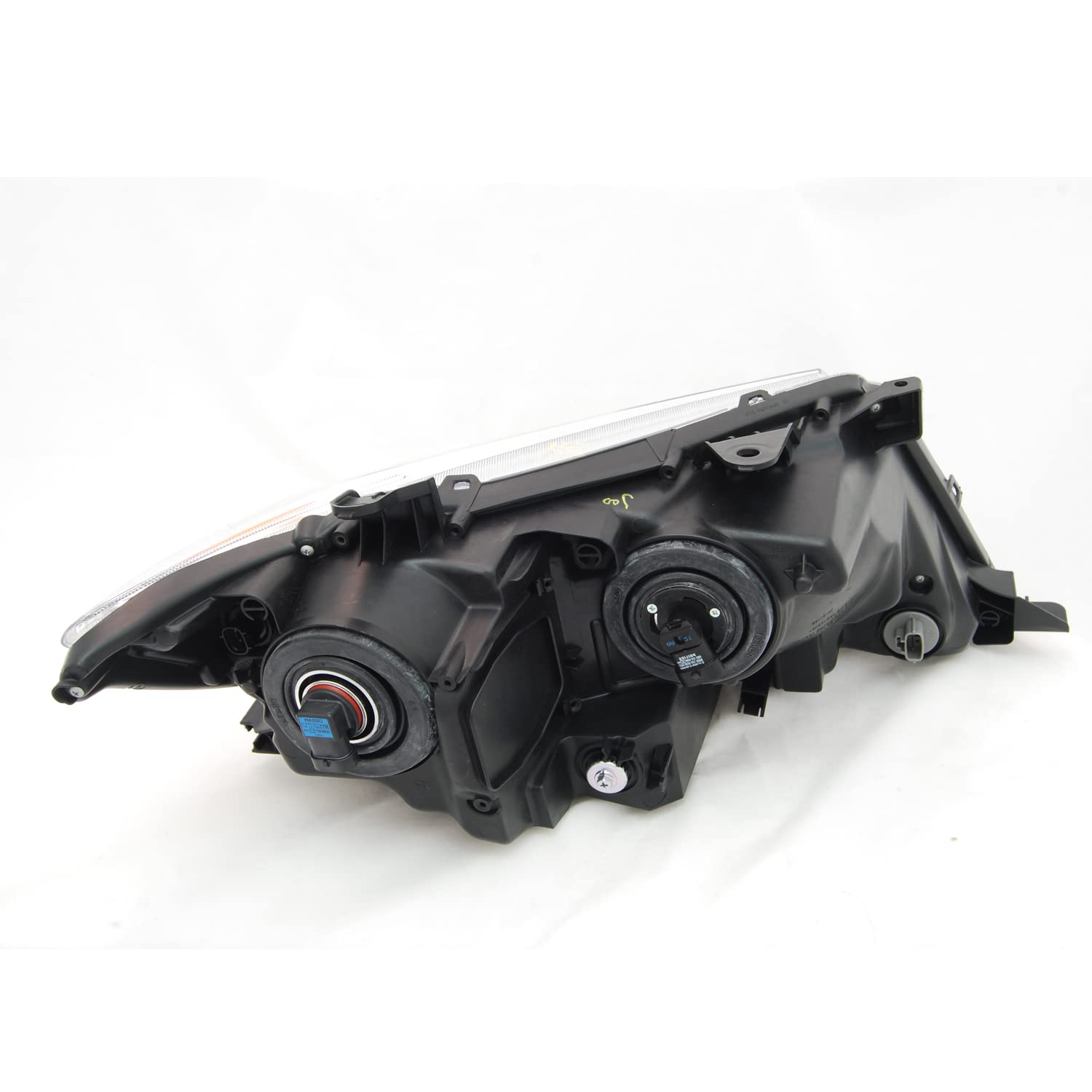 Left TYC Headlight Assembly Compatible with 2009-2016 Toyota Venza