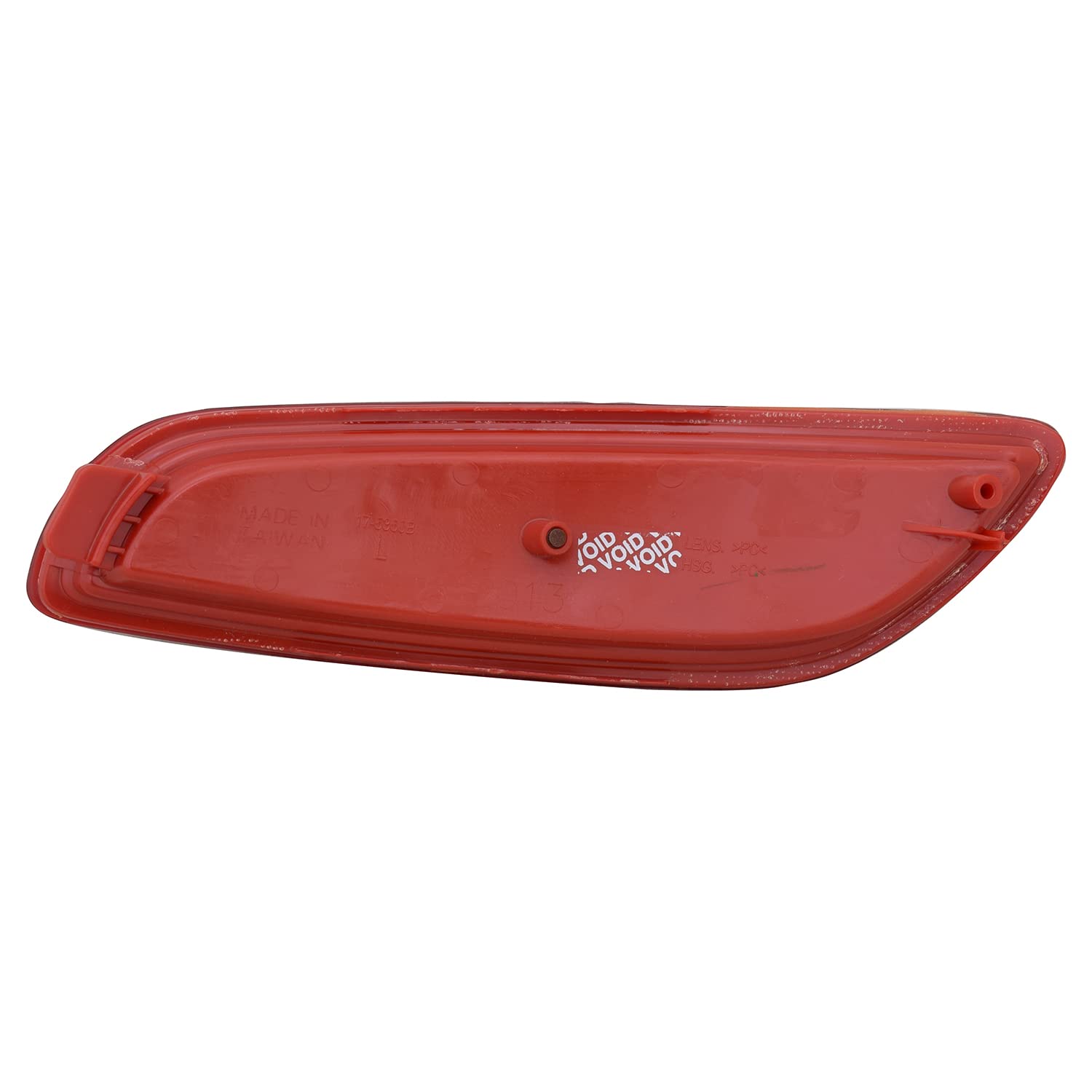Left TYC Reflector Assembly Compatible with 2010-2012 Hyundai Santa Fe
