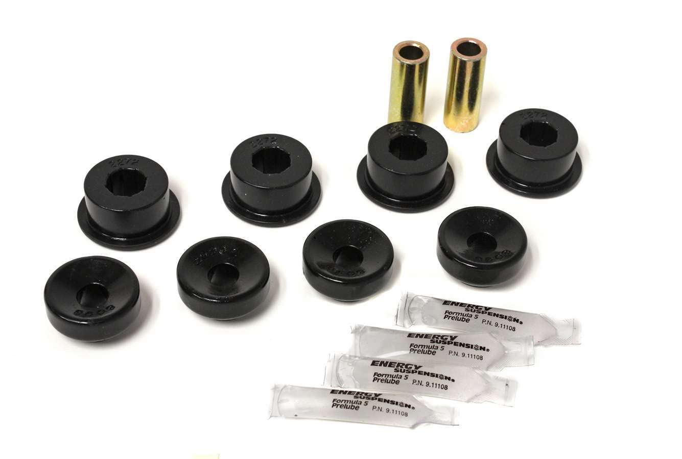 16.8102G Energy Suspension Shock Mount Bushing Set, black