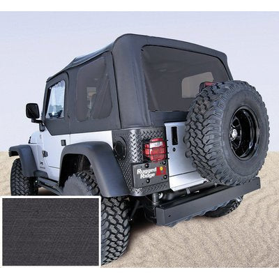 XHD Soft Top, Black, Tinted Windows | Rugged Ridge | 13722.15 | Fits 1988-1995 Jeep Wrangler YJ