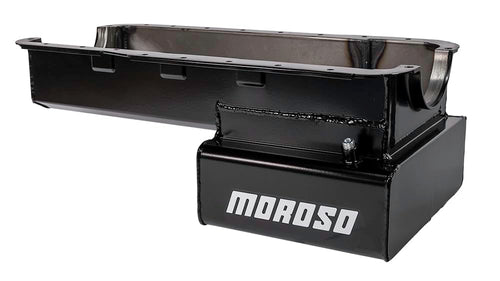 Moroso Steel Front Sump Road Race Oil Pan for Ford 351W Engine 20536