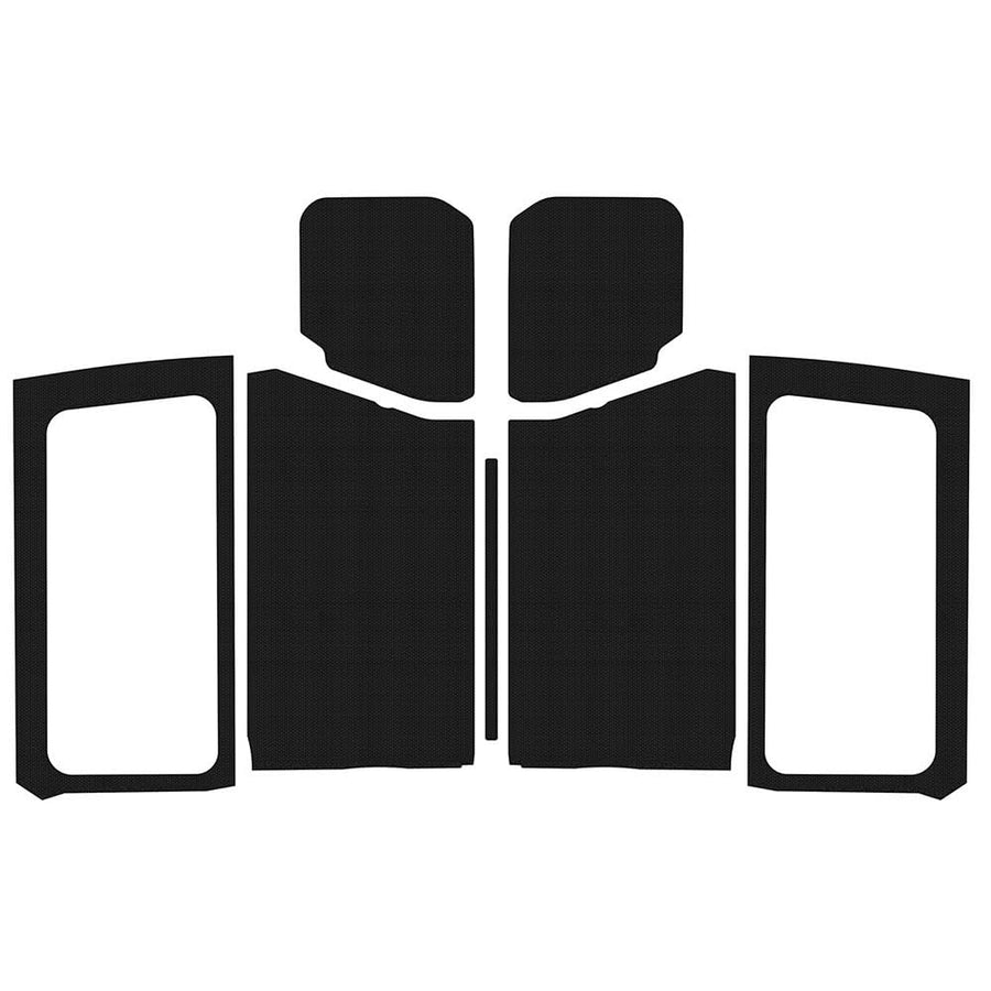 Boom Mat Design Engineering 50280 Black Sound Deadening Kit Compatible with 2-Door Jeep Wrangler JL (2018-up)