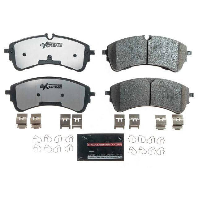 Power Stop Z36 Truck & Tow Z36-2280 Rear Carbon Fiber Ceramic Brake Pads with Hardware For Ford E-Transit, Ford Transit-150, Ford Transit-250, Ford Transit-350, Ford Transit-350 HD [Model Specific]