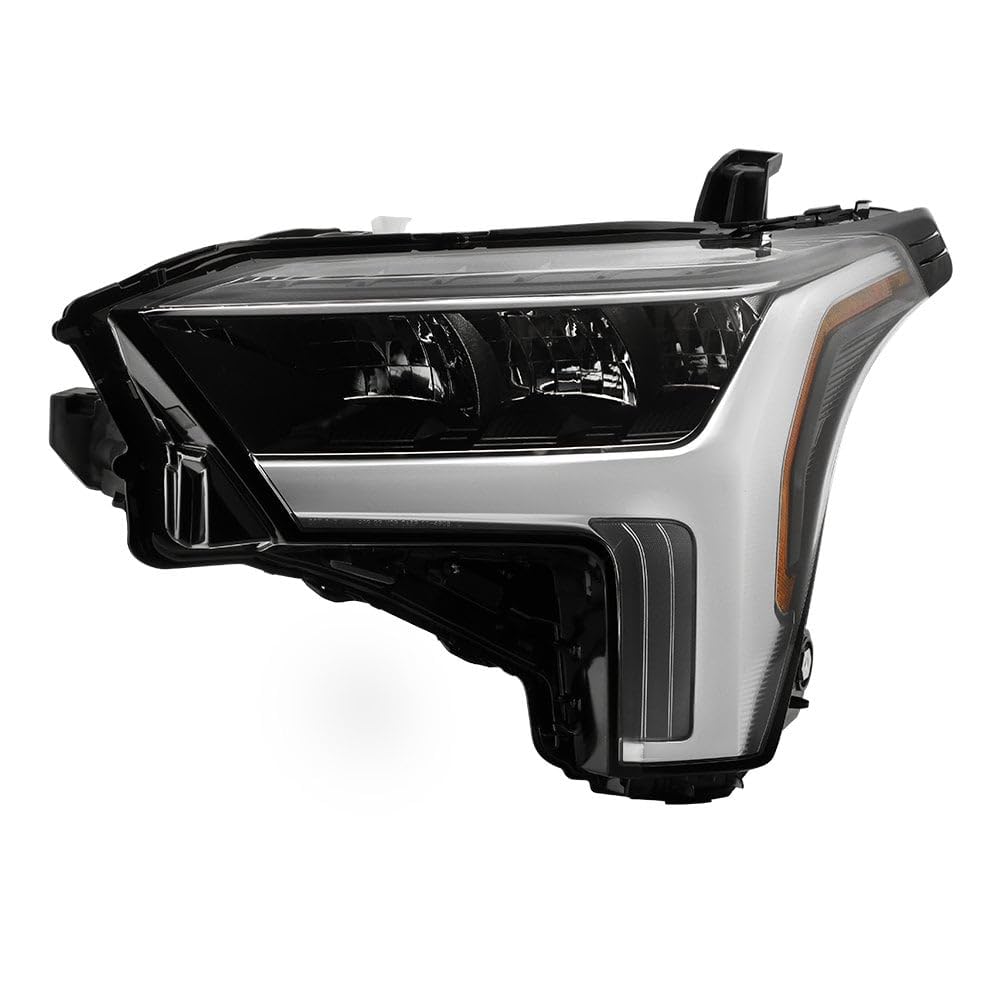 Toyota Tundra Spyder (OE) 22-24 Full LED Chrome Housing Headlight - OE Left