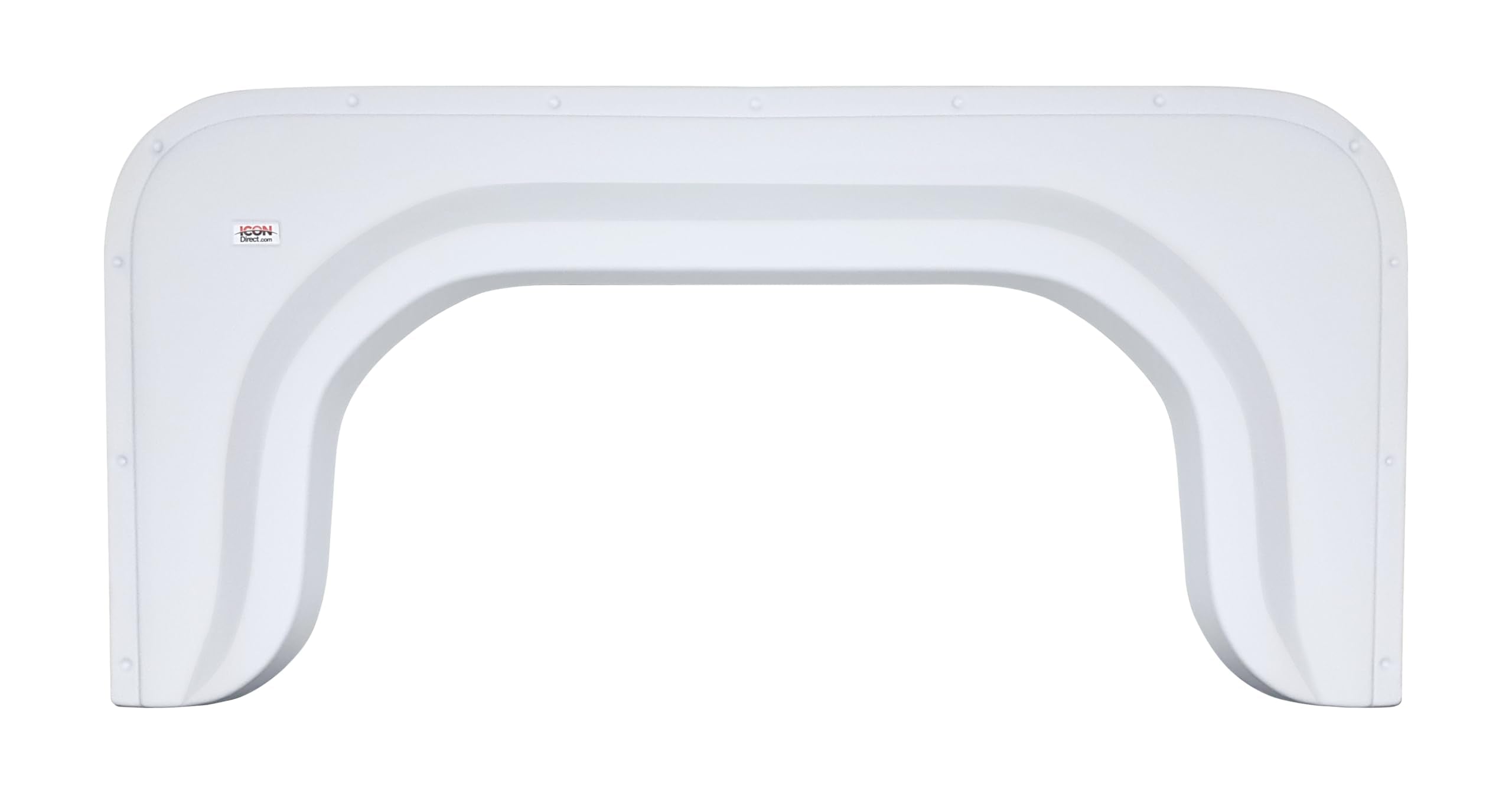 Single Axle Fender Skirt ICON 00395 - Colonial White FS340