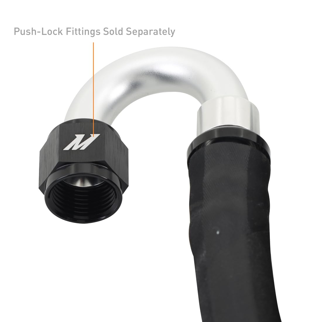 10AN Mishimoto Push Lock Hose, 10ft