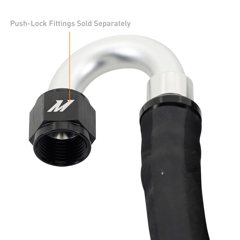 10AN Mishimoto Push Lock Hose, 10ft