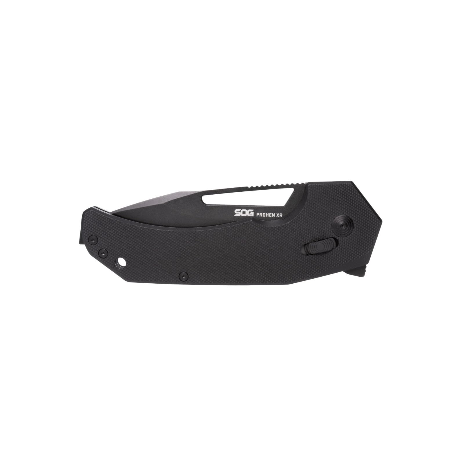 Prohen XR SOG 3.4" Professional Tactical Folding Knife | Ultra-Sharp 4mm-Thick Cryo D2 Steel, Textured Ergonomic G10 Handle